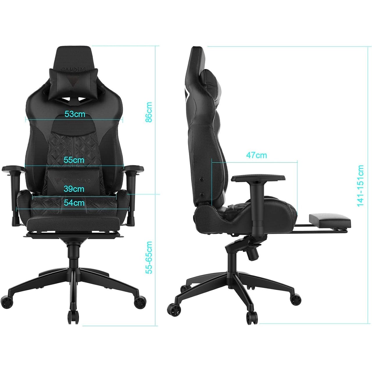 Achilles P1-L RGB - Black - Image 5